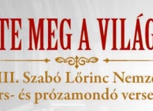 VIII. Szabó Lőrinc Nemzeti vers- és prózamondó verseny