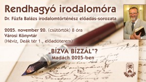 Rendhagyó Irodalomóra