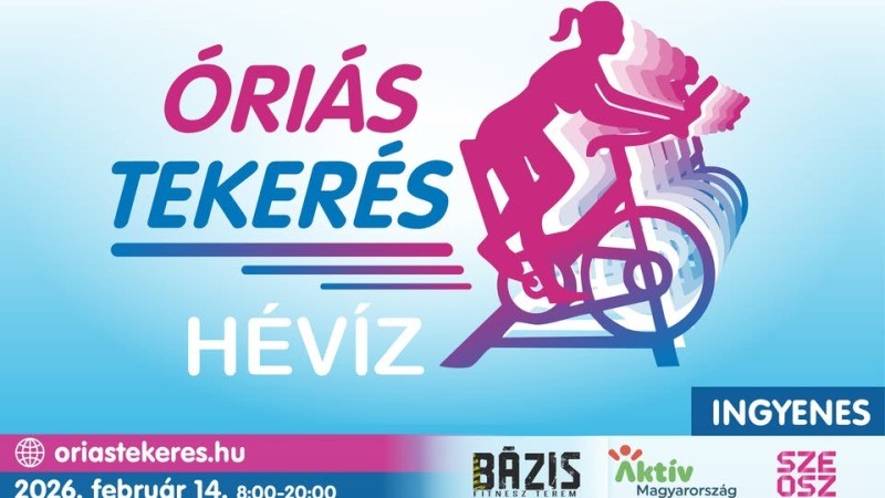 Óriás Tekerés 2026 - Hévíz Hévíz
