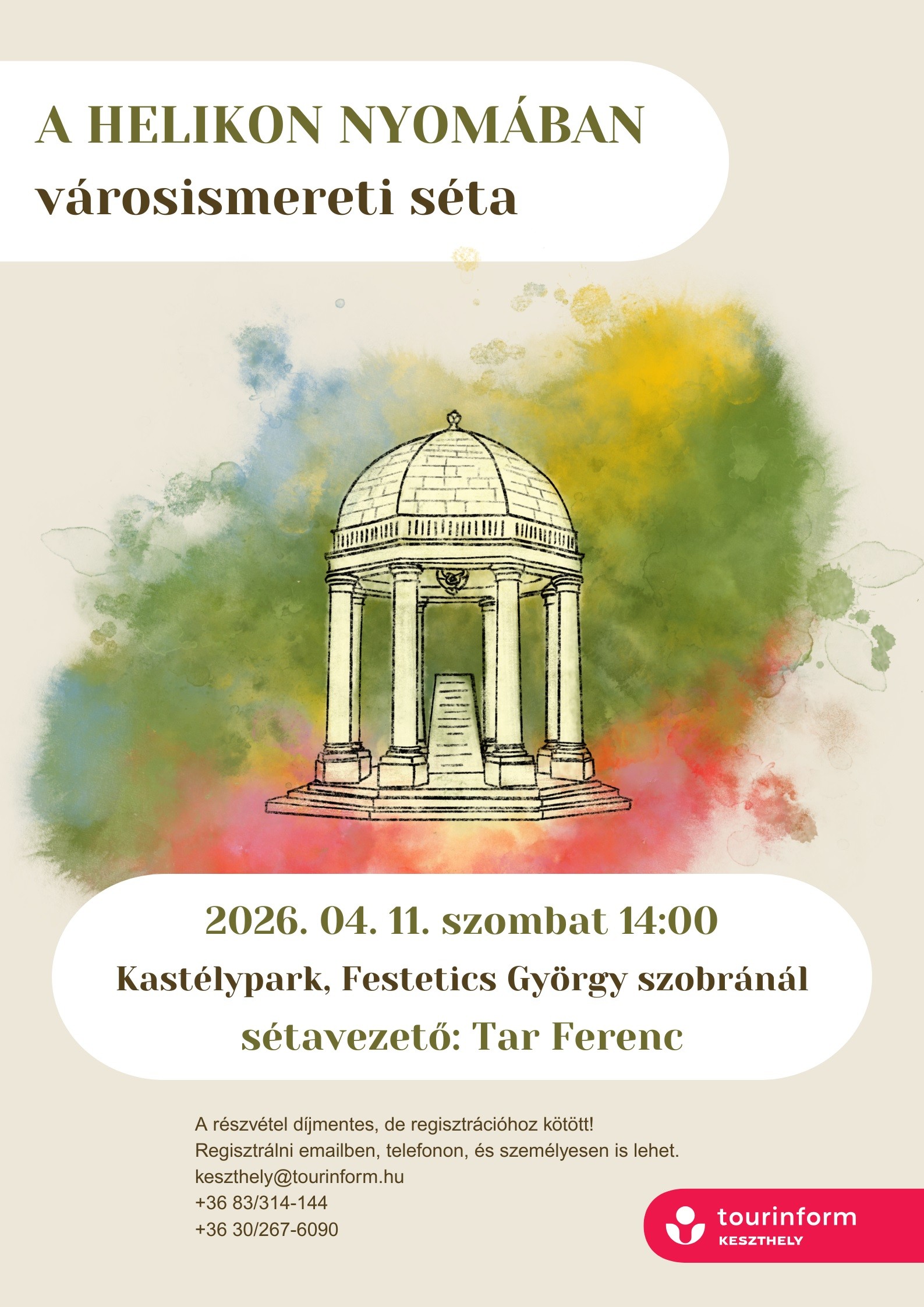 A Helikon nyomában – Városismereti séta