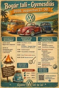 VW Bogaras Balatoni Nyárbúcsúztató 2026