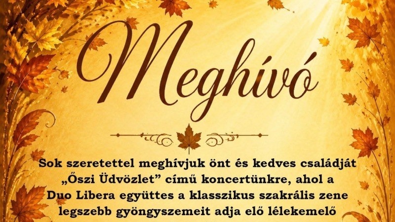Őszi Üdvözlet Hévíz